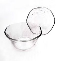 サラダボウル 2点セット ガラス 食器 サイズ：約W16.5cm×H7.5