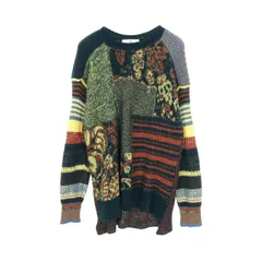 ヴィヴィアンウエストウッド Vivienne Westwood ニット BLURRY JUMPER グリーン ウール ニット メンズ Used Aのサムネイル