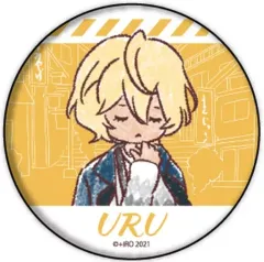 【中古】バッジ・ピンズ 古井泉うる 「ALL RUSH!! 缶バッジ 03.社員旅行ver. グラフアートデザイン」