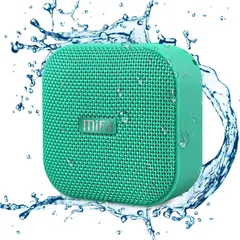 グリーン Bluetoothスピーカー A1 IP56防塵防水/お風呂/コンパクト/マカロン色/完全ワイヤレスステレオ対応/True Wireless MIFA Stereo機能でステレオサウンド/12時間連続再生/ハンズフリー通話/Micro SDカー