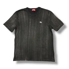 DIESEL シーズン 胸ロゴTシャツ T-ADJUST-K8 T-SHIRT 半袖カットソー ディーゼル  A14821 ブラック S 98626A03