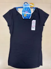 COOLMAGIC  素肌さらり 汗取り付フレンチ袖インナー