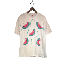 90s Jerzees "Watermelon" Singlestitch MADEINUSA