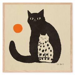 PSTR studio アートポスター 50×50cm Contrast 北欧雑貨 アートプリント ポスター インテリア/145x111104-50x50