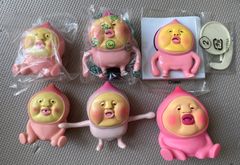 코비토즈칸 코비토즈칸 캔 배지 카쿠레모모지리 노비노비 쿠네쿠네 저금통 물철포 스트랩