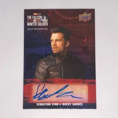 セバスチャンスタン サイン オート upper deck marvel セバスタ セバスチャンスタン サイン オート upper deck marvel セバスタ