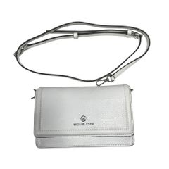 ◆未使用品◆ MICHAEL KORS マイケルコース ミニショルダー ウォレットショルダー ホワイト レディース 本体のみ V77323NC