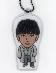 【中古】雑貨 堀夏喜(FANTASTICS) クリアチャーム 雑誌衣装 真顔ver. 居酒屋えぐざいるオンラインカプセル第2弾景品