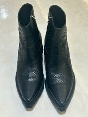 極美品 バッカス BUCCHUS エキゾチックレザー パイソン グリーン系