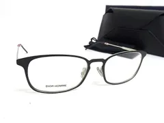 ■新品同様■ DIOR HOMME ディオールオム DIOR0223 メガネ 眼鏡 レディース メンズ ブラック系 AU1205のサムネイル