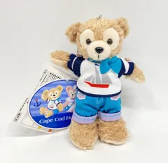 東京ディズニーシー ぬいぐるみバッジ Cape Cod Holiday ダッフィー(リュック) 2018