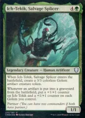 【中古】マジックザギャザリング [UC] ： 【FOIL】Ich-Tekik， Salvage Splicer/回収の接合者、イチ=テキク