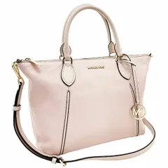 マイケルコース 2WAYバッグ LENOX サッチェル ラージ バッグ レザー 革 ブラッサム ライトピンク 35S0GYZS3L666 MICHAEL KORS ハンドバッグ トートバッグ ショルダーバッグ クロスボディー バック 斜め掛け 肩掛け