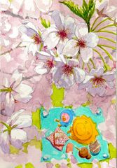 【原画】お花見