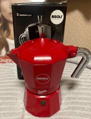 イタリア RISOLI ZARINA 3cup 直火エスプレッソ マキネッタ