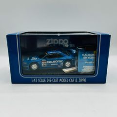 フカシロ商事 1/43 日産 カルソニック スカイライン GT-R zippo ミニカー 車 フィギュア / ニッサン Nissan CALSONIC SKYLINE