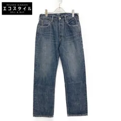美品　45R　カットオフ　のしめチンツ比古比女　デニム　ブルー系　30 45RJB50の空比古比女（濃）: WOMEN｜45R