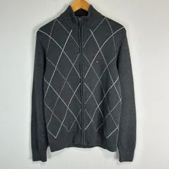 TOMMYHILFIGER トミーヒルフィガー　ジップアップ　ニットセーター　古着