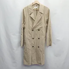 ◇ ◎ Lui's ルイス 薄手 ロング丈 シンプル 通勤 長袖 トレンチコート サイズS ベージュ レディース E  【1405140038804】のサムネイル