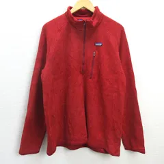 D■パタゴニア/PATAGONIA ベターセーター/フリースジャケット25521F0■赤【XL】MENS/85【中古】■