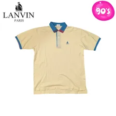 OLD LANVIN  STUDIO イエロー コットン ポロシャツのサムネイル