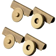 新品 コモライフ はさんでつけるマグネットボタン 2個組 アンティークゴールド マグネットボタン 挟むだけ 磁石 カバン バッグ マグネット ボタン 中身 落ちにくい 見えにくい 簡単取付 シンプル 落下対策 ハンドメイド かばん エコバッグ トートバッグ 【