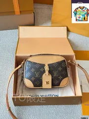 【今日WTO】Louis Vuitton ルイヴィトン ドーヴィルカメラバッグ モノグラム帆布製で手提げ・ショルダー両用に対応-WTO輸入2-WTO輸入5-OHK74