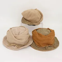 オリエント ハット・キャスケット 3点セット 帽子 ブランド まとめて レディース ORIENT 【中古】
