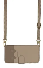 iPhone15Pro  ケース 手帳型 iPhone15 プロ スマホケース スマホショルダー レザー ストラップ 猫 ねこ ネコ かわいい おしゃれ 人気 調節可能 130cm  カラー02