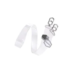 [ハミィ] iFace Hang and ショルダーストラップ(クリア)【スマホ 携帯 ネックストラップ 平紐 アイフェイス ショルダーストラップ 斜め掛け 首掛け 落下防止 おしゃれ】