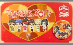 【中古】その他雑貨(キャラクター) 秋組 缶バッジ付きダイカットポストカード 「A3!(エースリー)×ファミリーマート 気持ちを伝える ありがとうショコラキャンペーン」 物販購入特典