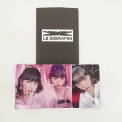 LE SSERAFIM - LE SSERAFIM トレカ　3枚セット　通常盤　チェウォンFEARLESS チェウォン LE SSERAFIM ルセラフィム FEARLESS トレカ 5枚