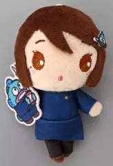 【中古】ぬいぐるみマスコット・ぬいぐるみバッジ 家入硝子×ハンギョドン ぬいぐるみマスコット 「セガ ラッキーくじオンライン 呪術廻戦 懐玉・玉折×サンリオキャラクターズ」 D賞