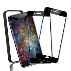 【特価セール】アイフォンse2/se3 全面保護 フィルム iphonese第二世代 保護フィルム ガラスフィルム SE2020 SE2022専用 画面シール SE3 あいふおんse3 ガラス 気泡なし/秒で貼り付け/高透過率で/指紋軽減/割れない 【ガイド枠