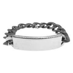 MAISON MARGIELA メゾンマルジェラ ブレスレット 19AW S30UY0015 Chain Bracelet アノニマス ID チェーン ブレスレット シルバー系【中古】のサムネイル