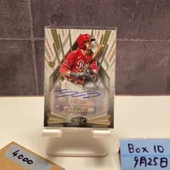 2022 Topps Tier One TJ Friedl 057/290 直筆サイン Cincinnati Reds Break Out カード