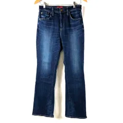 レッドカード RED CARD デニムパンツ フレアデニム ワイド ストレッチ ロゴボタン ブルー系 インディゴ 24サイズ 949924