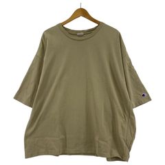 Champion チャンピオン ×tk.TAKEO KIKUCHIカットソー sizeX-LARGE/ベージュ