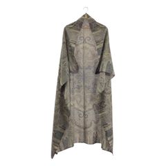 ETRO / エトロ | ペイズリー柄 大判 ストール スカーフ | グレー系