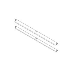 【ダイキン純正品】 DAIKIN エアコン用水平羽根 フラップ上下セット ベージュ （1350683＋1350690）