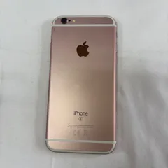 Apple iPhone 6s ローズゴールド simフリー ジャンク 117