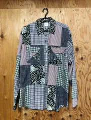 5.カールヘルム メンズ　シャツ　長袖 チェック