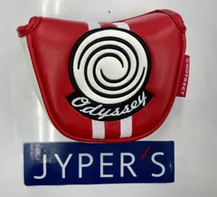 【新品未使用品】オデッセイ NO1 パターカバー No1 Mallet Putter Cover ODYSSEY  レッド 5525093 マレット用（葛西店）