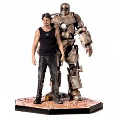 【完全未開封】アイアンマン トニー・スターク with アイアンマン・マークI アーマー 1/10 DX アートスケール スタチュー