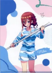 【中古】クリアファイル 中野三玖 「五等分の花嫁* ～月夜の菓子工房～ トレーディングクリアファイル」