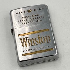 ジッポー Zippo ライター 1970年 希少なビンテージWinston ウィンストン タバコ