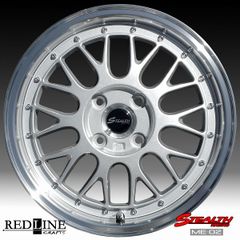 ステルスレーシング ME-02　新製品!!　15x5.5J　ドレスアップサイズ 軽四カスタム用ホイール4本