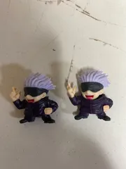 ☆中古☆呪術廻戦　五条悟ミニフィギュア2個セット　約3cm  1-3683