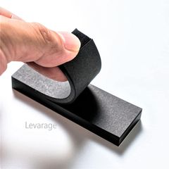 Levarage 黒付箋紙100枚 黒ふせん 付箋　ブラック　黒　黒い