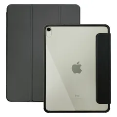 ブラック_iPad Air 第5世代 2022 第4世代 2020 第6世代 2024 ナカバヤシ(Nakabayashi) iPad Air 11インチ 第6世代 2024 (M2) 10.9インチ 第5世代 2022 第4世代 2020 用 マグネット 分